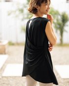 【ドゥクラッセ/DoCLASSE】のUVスラブ・オープンバックチュニック ブラック|ID: prp329100004935057 ipo3291000000037036343