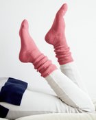 【ヌックル/Nukle】のNukle・ぽかぽか裏パイルソックス プラム|ID: prp329100004935076 ipo3291000000037036405