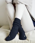 【ヌックル/Nukle】のNukle・ぽかぽか裏パイルソックス ネイビー|ID: prp329100004935076 ipo3291000000037235325