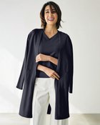 【ドゥクラッセ/DoCLASSE】のフレンチ&カーデ・アンサンブル ミッドナイトブルー|ID: prp329100004935077 ipo3291000000037258815