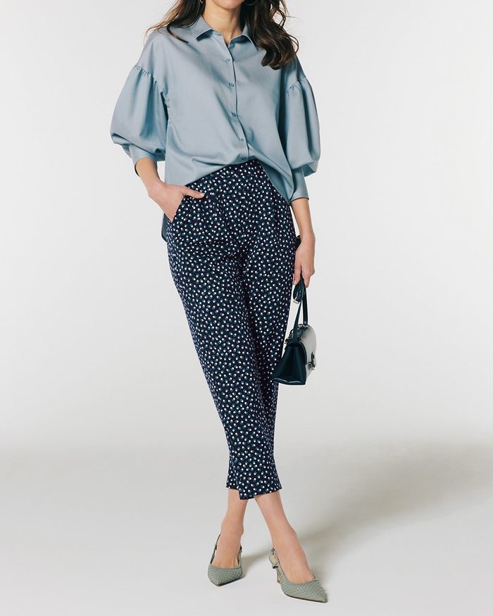 【ドゥクラッセ/DoCLASSE】のダブル編みジャージー・テーパード インテリア・キッズ・メンズ・レディースファッション・服の通販 founy(ファニー) https://founy.com/ ファッション Fashion レディースファッション Fashion for Women パンツ Pants & Trousers シンプル Simple, Minimal ストレッチ Stretch, Stretchy Fabric ダブル Double, Double-Breasted テーパード Tapered, Tapered Pants |ID: prp329100004935094 ipo3291000000037141538