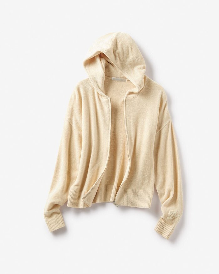 【ドゥクラッセ/DoCLASSE】のカシタッチ・フーデッドパーカー インテリア・キッズ・メンズ・レディースファッション・服の通販 founy(ファニー) https://founy.com/ ファッション Fashion レディースファッション Fashion for Women トップス・カットソー Cut & Sew Tops カーディガン・羽織り Layered Style Cardigans レディースパーカー・カジュアルフーディー Casual Hoodies & Sweatshirts なめらか Smooth, Silky Texture カーディガン Cardigan, Knitwear シルク Silk, 100% Silk パーカー Hoodie, Parka リラックス Relax, Relaxed Fit |ID: prp329100004935101 ipo3291000000037141559