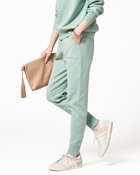 【ドゥクラッセ/DoCLASSE】のフレックス総針ニット・テーパードパンツ ブルーグリーン|ID: prp329100004935107 ipo3291000000037141563