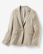 【ドゥクラッセ/DoCLASSE】のプレミアム二重織・テーラードジャケット グレーベージュ|ID: prp329100004935109 ipo3291000000037141567