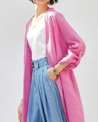 【ドゥクラッセ/DoCLASSE】の21番リネン・異素材シャツジャケット ラベンダー|ID: prp329100004935112 ipo3291000000037141576