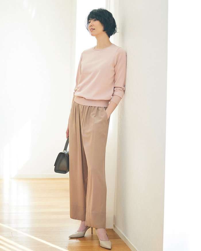 【ドゥクラッセ/DoCLASSE】のピュアシルク・スマートワイドパンツ インテリア・キッズ・メンズ・レディースファッション・服の通販 founy(ファニー) https://founy.com/ ファッション Fashion レディースファッション Fashion for Women パンツ Pants & Trousers シルク Silk, 100% Silk シンプル Simple, Minimal トレンド Trend, Trending Now ベーシック Basic, Essential ワイド Wide, Wide Fit 旅行 Travel |ID: prp329100004935131 ipo3291000000037141597