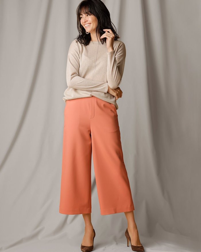 【ドゥクラッセ/DoCLASSE】のカルゼストレッチ・チャームセミワイド インテリア・キッズ・メンズ・レディースファッション・服の通販 founy(ファニー) https://founy.com/ ファッション Fashion レディースファッション Fashion for Women パンツ Pants & Trousers クロップド Cropped, Short Length シンプル Simple, Minimal ストレッチ Stretch, Stretchy Fabric 楽ちん Easy Fit, Comfortable ワイド Wide, Wide Fit |ID: prp329100004935134 ipo3291000000037141605