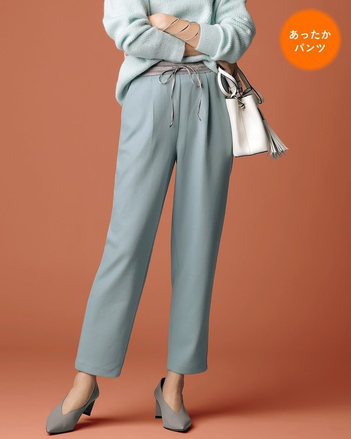 【ドゥクラッセ/DoCLASSE】のウール混ファインニードル・ドロストテーパード インテリア・キッズ・メンズ・レディースファッション・服の通販 founy(ファニー) https://founy.com/ ファッション Fashion レディースファッション Fashion for Women パンツ Pants & Trousers トレンド Trend, Trending Now |ID: prp329100004935138 ipo3291000000037141616