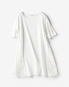 【ドゥクラッセ/DoCLASSE】のUVニット・バックレースチュニック ホワイト|ID: prp329100004935153 ipo3291000000037235400