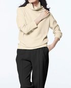 【ドゥクラッセ/DoCLASSE】のカットジョーゼット・オフタートル ライトベージュ|ID: prp329100004935174 ipo3291000000037235808