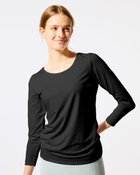 【ヌックル/Nukle】のNukle・ベア天竺Uネックトップス ブラック|ID: prp329100004935175 ipo3291000000037036697