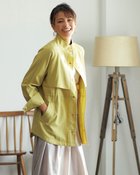 【ドゥクラッセ/DoCLASSE】の綾織りカルゼ・スタンドカラージャケット 人気、トレンドファッション・服の通販 founy(ファニー) ファッション Fashion レディースファッション Fashion for Women アウター Coat / Outerwear Collection レディースジャケット・軽アウター Jackets イエロー Yellow ギャザー Gathered, Ruffled ジャケット Jacket, Outerwear スタンド Stand Collar, Upright Stand タートル Turtleneck, Turtle Collar ミックス Mix, Mixed Style エレガント 上品 Elegant thumbnail イエロー|ID: prp329100004935178 ipo3291000000037036704