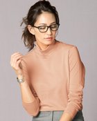【ドゥクラッセ/DoCLASSE】の超長綿タートル/無地 ライトコーラル|ID: prp329100004935179 ipo3291000000037235823