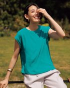 【ドゥクラッセ/DoCLASSE】のとろみシフォン・フレンチトップス エーゲブルー|ID: prp329100004935182 ipo3291000000037098865