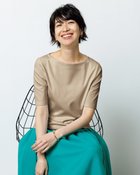 【ドゥクラッセ/DoCLASSE】のボートネック/5分袖・ドゥクラッセTシャツ(60cm丈) トープ|ID: prp329100004935198 ipo3291000000037235867