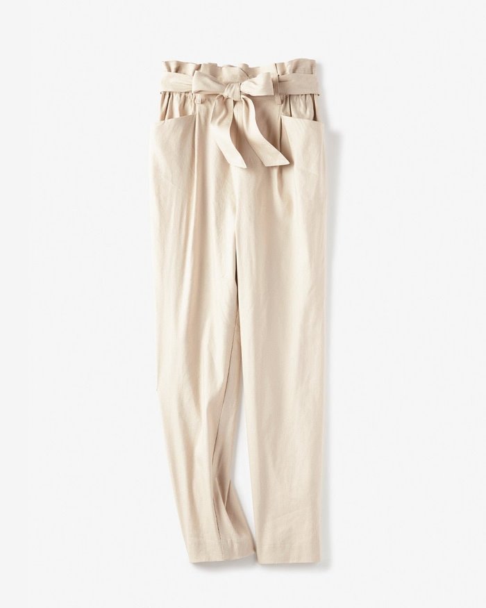 【ドゥクラッセ/DoCLASSE】のストレッチリネン・テーパード/ベルト付き インテリア・キッズ・メンズ・レディースファッション・服の通販 founy(ファニー) https://founy.com/ ファッション Fashion レディースファッション Fashion for Women パンツ Pants & Trousers ベルト&ウエストマーク Belts & Waist Accessories ストレッチ Stretch, Stretchy Fabric ポケット Pocket, Pocket Detail リネン Linen, Linen Fabric 夏 Summer |ID: prp329100004935222 ipo3291000000037093512