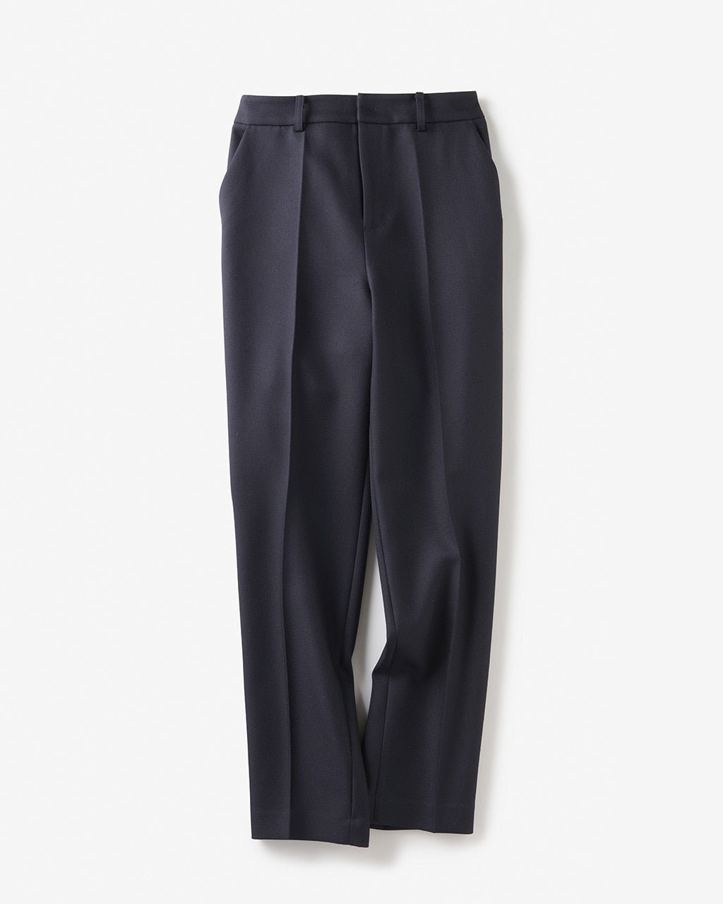 【ドゥクラッセ/DoCLASSE】の二重織リュクス・テーパードパンツ インテリア・キッズ・メンズ・レディースファッション・服の通販 founy(ファニー) 　ファッション　Fashion　レディースファッション　Fashion for Women　パンツ　Pants & Trousers　ストレッチ　Stretch, Stretchy Fabric　テーパード　Tapered, Tapered Pants　フロント　Front, Front Design　エレガント 上品　Elegant　ミッドナイトブルー|ID: prp329100004935233 ipo3291000000037036859