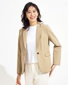 【ドゥクラッセ/DoCLASSE】のリラックスツイル・シングルジャケット ベージュ|ID: prp329100004935248 ipo3291000000037103573