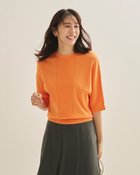 【ドゥクラッセ/DoCLASSE】のランダムリブ・ドルマンプルオーバー オレンジ|ID: prp329100004935249 ipo3291000000037094477