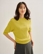 【ドゥクラッセ/DoCLASSE】のランダムリブ・ドルマンプルオーバー イエロー|ID: prp329100004935249 ipo3291000000037094481