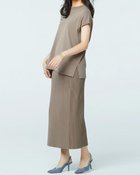 【ドゥクラッセ/DoCLASSE】のライトニット・フレンチセットアップ グレーベージュ|ID: prp329100004935259 ipo3291000000037259054