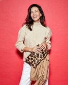 【ドゥクラッセ/DoCLASSE】のウール混フラッフィー・チュニック ライトベージュ|ID: prp329100004935277 ipo3291000000037036997