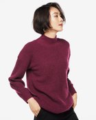 【ドゥクラッセ/DoCLASSE】のウール混フラッフィー・チュニック ワイン|ID: prp329100004935277 ipo3291000000037258991