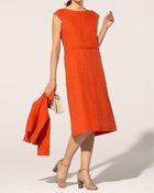 【ドゥクラッセ/DoCLASSE】のリネンコットン・切替ワンピース テラコッタ|ID: prp329100004935286 ipo3291000000037235936