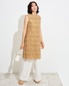 【ドゥクラッセ/DoCLASSE】のスカラップレース・ノースリーブワンピース ベージュ|ID: prp329100004935288 ipo3291000000037235940