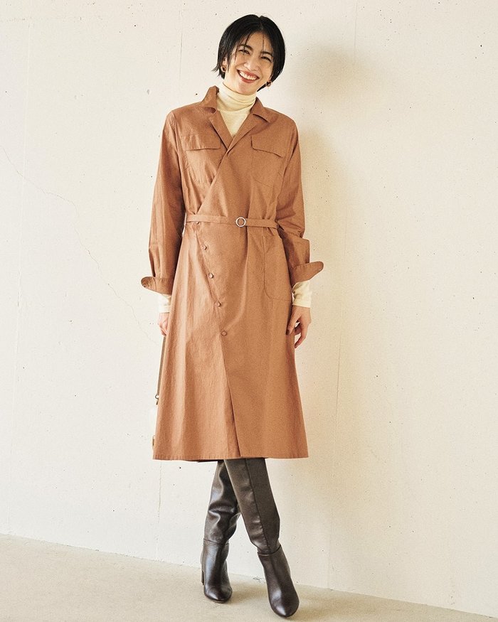 【ドゥクラッセ/DoCLASSE】のタイプライター・カシュクールワンピース インテリア・キッズ・メンズ・レディースファッション・服の通販 founy(ファウニー) https://founy.com/ ファッション Fashion レディースファッション Fashion for Women ワンピース Dresses タイプライター Typewriter Fabric, Crisp Cotton ポケット Pocket, Pocket Detail ワイド Wide, Wide Fit |ID: prp329100004935297 ipo3291000000037235961
