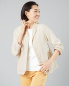 【ドゥクラッセ/DoCLASSE】のエアリーストレッチ・テーラードジャケット ライトベージュ|ID: prp329100004935298 ipo3291000000037235964