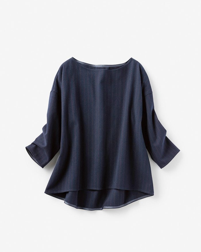 【ドゥクラッセ/DoCLASSE】のウールタッチ・フォルムブラウス インテリア・キッズ・メンズ・レディースファッション・服の通販 founy(ファウニー) https://founy.com/ ファッション Fashion レディースファッション Fashion for Women トップス・カットソー Cut & Sew Tops シャツ・ブラウス・オフィスカジュアル Elegant Blouses & Button-Ups エレガント 上品 Elegant ベーシック Basic, Essential |ID: prp329100004935308 ipo3291000000037236000
