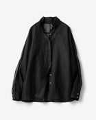 【ドゥクラッセ/DoCLASSE】のドライタッチ・オーガンジーブラウス ブラック|ID: prp329100004935318 ipo3291000000037236417
