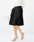 【ドゥクラッセ/DoCLASSE】のエンブロイダリー・オックススカート ブラック|ID: prp329100004935319 ipo3291000000037141954