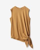 【ドゥクラッセ/DoCLASSE】のチルコットン・アシメトリーヘムトップス 人気、トレンドファッション・服の通販 founy(ファニー) ファッション Fashion レディースファッション Fashion for Women トップス・カットソー Cut & Sew Tops カットソー・ベーシックTシャツ Cut-and-Sewn Tops / Stretch Tees & Basics カットソー Cut and Sewn Top コンパクト Compact, Small Size ストレッチ Stretch, Stretchy Fabric スリット Slit, Slit Detail ノースリーブ Sleeveless, No-Sleeve フォルム Silhouette, Form プレミアム Premium, High-End ヘムライン Hemline, Bottom Cut thumbnail ブラウン|ID: prp329100004935320 ipo3291000000037037117