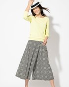 【ドゥクラッセ/DoCLASSE】のUVスラブ・ドレープガウチョパンツ/柄 チェック|ID: prp329100004935321 ipo3291000000037098922