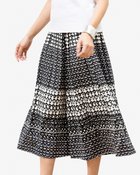 【ドゥクラッセ/DoCLASSE】のUVスラブ・ドレープガウチョパンツ/柄 幾何柄|ID: prp329100004935321 ipo3291000000037098923