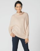 【ドゥクラッセ/DoCLASSE】のゆるハイネック・ドルマンプルオーバー ベイビーピンク|ID: prp329100004935329 ipo3291000000037259086