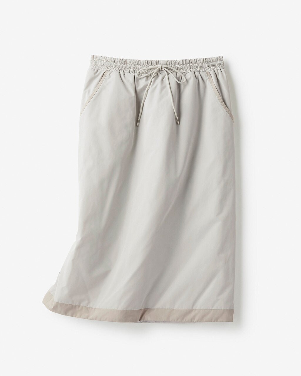 【ドゥクラッセ/DoCLASSE】のウォームキルト・ミディスカート インテリア・キッズ・メンズ・レディースファッション・服の通販 founy(ファニー) 　ファッション　Fashion　レディースファッション　Fashion for Women　スカート　Skirts　アウトドア　Outdoor Clothing　タフタ　Taffeta, Structured Fabric　ダウン　Down, Puffer　抗菌　Antibacterial, Bacteria-Resistant　洗える　Machine Washable　ライトグレー|ID: prp329100004935348 ipo3291000000037037200