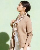 【ドゥクラッセ/DoCLASSE】のコットン混ミラノ・シングルジャケット ベージュ|ID: prp329100004935357 ipo3291000000037103628