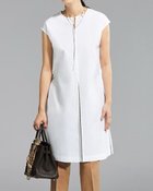 【ドゥクラッセ/DoCLASSE】のリボンアレンジ・キーネックブラウス 人気、トレンドファッション・服の通販 founy(ファニー) ファッション Fashion レディースファッション Fashion for Women トップス・カットソー Cut & Sew Tops シャツ・ブラウス・オフィスカジュアル Elegant Blouses & Button-Ups スリット Slit, Slit Detail スリーブ Sleeve, Long Sleeve / Short Sleeve センター Center, Center Line パーティ Party, Party Style フォルム Silhouette, Form フレンチ French, French Style フロント Front, Front Design リボン Ribbon, Bow ロング Long, Long-Length thumbnail ホワイト|ID: prp329100004935358 ipo3291000000037037228