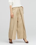 【ドゥクラッセ/DoCLASSE】のコットンギャバジン・レイヤードパンツ ベージュ|ID: prp329100004935364 ipo3291000000037142069