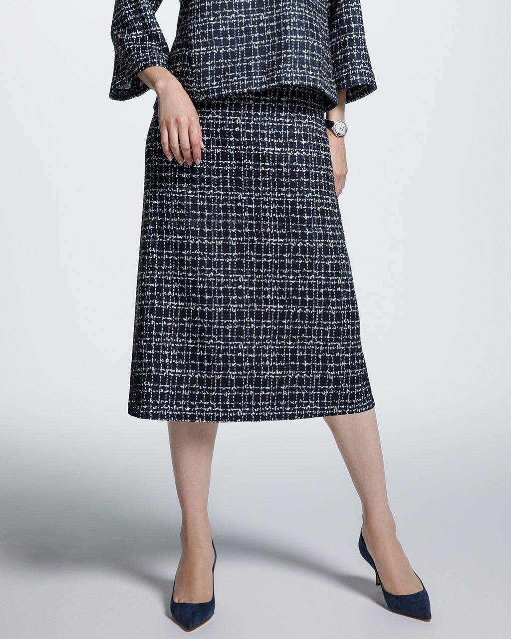 【ドゥクラッセ/DoCLASSE】のななこ織・パイピングスカート 人気、トレンドファッション・服の通販 founy(ファニー) 　ファッション　Fashion　レディースファッション　Fashion for Women　スカート　Skirts　ストレート　Straight, Straight Cut　ツイード　Twill, Twill Weave　プリント　Print, Printed Pattern　リアル　Real, Realistic　 other-1|ID: prp329100004935367 ipo3291000000037037251