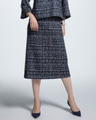 【ドゥクラッセ/DoCLASSE】のななこ織・パイピングスカート 人気、トレンドファッション・服の通販 founy(ファニー) ファッション Fashion レディースファッション Fashion for Women スカート Skirts ストレート Straight, Straight Cut ツイード Twill, Twill Weave プリント Print, Printed Pattern リアル Real, Realistic thumbnail ネイビー|ID: prp329100004935367 ipo3291000000037037252