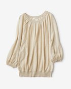 【ドゥクラッセ/DoCLASSE】のイタリア糸・タックプルオーバー ライトベージュ|ID: prp329100004935381 ipo3291000000037103639