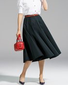 【ドゥクラッセ/DoCLASSE】のツイストフレア・ボリュームスカート ミッドナイトブルー|ID: prp329100004935386 ipo3291000000037093536