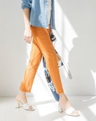 【ドゥクラッセ/DoCLASSE】のドライタッチ・ピンタックパンツ68㎝ オレンジ|ID: prp329100004935388 ipo3291000000037142119