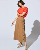 【ドゥクラッセ/DoCLASSE】のプレミアムドビー・ボタンデザインワイド 人気、トレンドファッション・服の通販 founy(ファニー) ファッション Fashion レディースファッション Fashion for Women パンツ Pants & Trousers カッティング Cutting Detail リネン Linen, Linen Fabric ワイド Wide, Wide Fit thumbnail キャメル|ID: prp329100004935403 ipo3291000000037037362