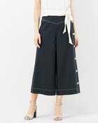 【ドゥクラッセ/DoCLASSE】のプレミアムドビー・ボタンデザインワイド 人気、トレンドファッション・服の通販 founy(ファニー) ファッション Fashion レディースファッション Fashion for Women パンツ Pants & Trousers カッティング Cutting Detail リネン Linen, Linen Fabric ワイド Wide, Wide Fit thumbnail ミッドナイトブルー|ID: prp329100004935403 ipo3291000000037037363