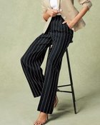 【ドゥクラッセ/DoCLASSE】のリネンストライプ・シンプルワイドパンツ 人気、トレンドファッション・服の通販 founy(ファニー) ファッション Fashion レディースファッション Fashion for Women パンツ Pants & Trousers カッティング Cutting Detail ストライプ Stripe, Striped Pattern リゾート Resort, Vacation Style リネン Linen, Linen Fabric ワイド Wide, Wide Fit 夏 Summer thumbnail ブラックストライプ|ID: prp329100004935404 ipo3291000000037037365